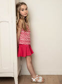 Camisola de alças rosa criança menina ZLYNETTE1 / 21E2PFL2DEB304