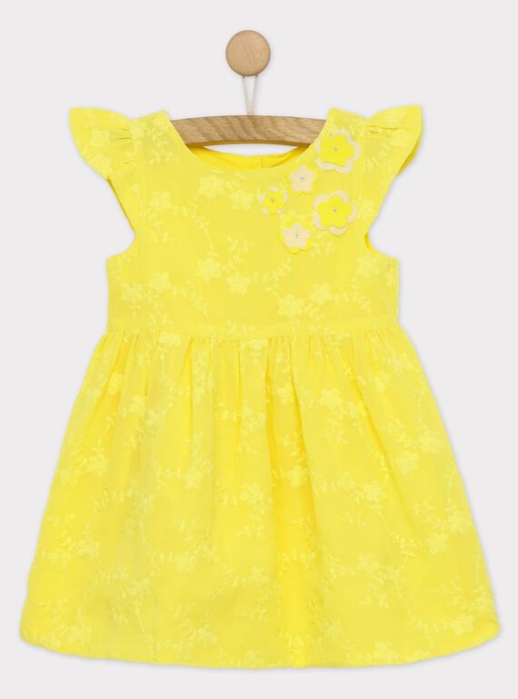 Vestido amarelo RYEDAETTE / 19E2PFS2ROB106