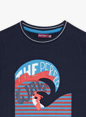 T-shirt com padrão de onda e surfista FOWAVAGE / 23E3PGC1TMC070