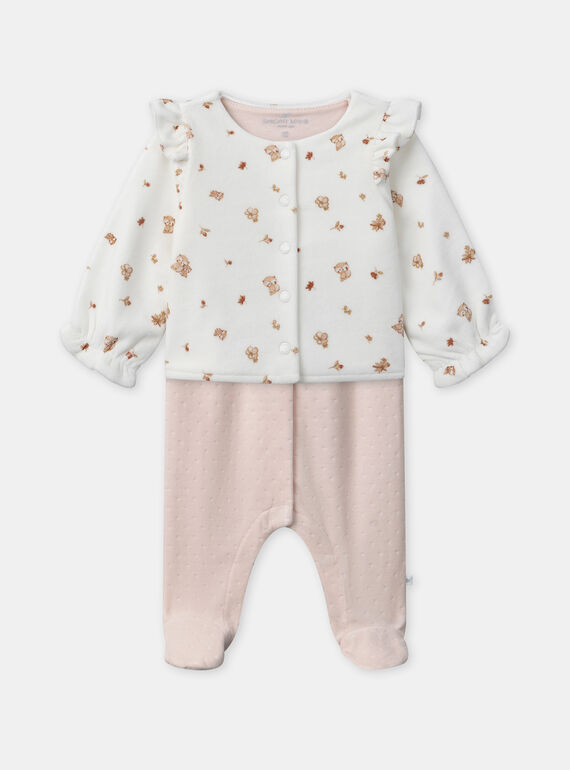 Light rose SET NOREEN / 25H0NF11ENS318