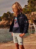 Casaco com estampado às riscas tom sobre tom FOPAGE / 23E3PGC1VES070