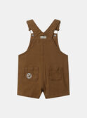 Brown SHORT DUNGAREES MAOMAR / 25E1BGO1SAC802