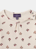 Body canelado com estampado floral LAPHILIPA / 24H1BFR2BOD001