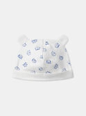 Gorro em jersey cru com estampado floral MACOCO / 25E4BG81BON001