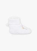 Pantufas de recém-nascido com desenho girafa FORENT / 23E0AM61CHP000