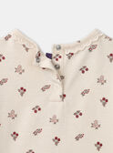 T-shirt com estampa de flores LALITETTE / 24H2PFR1TML001