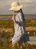 Vestido floral com franzido smock  MESMOKETTE / 25E2PF81ROBC238