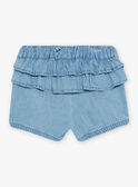 Calções de ganga azul bebé menina CAPHILIPA / 22E1BFM1SHOP272