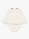 Body-t-shirt baunilha de mangas compridas com padrão de trator e animais GABORICE / 23H1BG71BOD114