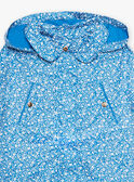 Impermeável 2 em 1 azul menina CLAFLETTE / 22E2PFG1IMP208