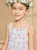 Vestido comprido com folhos cru com estampado florido KRUCHETTE 1 / 24E2PFK5RBS001