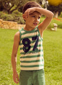Green TANK TOP NADEBAGE / 25H3PGJ1DEBG625