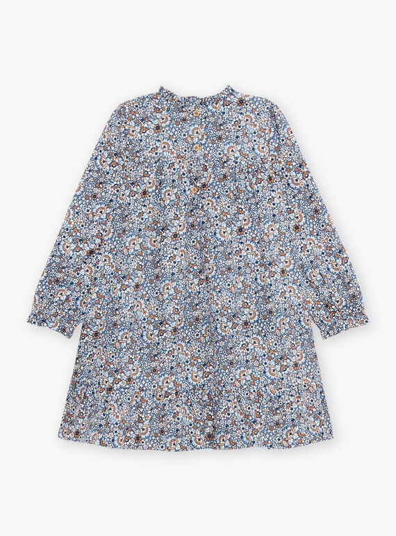 Vestido azul-gelado com estampado florido DIAROBETTE / 22H2PFY1ROBC206