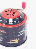 Caixa de música vermelho com estampado de espaço SMATI0036ESPACE / 23J7GM71BAM099