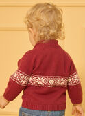 Camisola em jacquard com animais e flocos de neve LASIXON / 24H1BGR1PUL501
