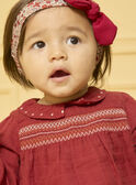 Blusa com franzido smock LAPRIA / 24H1BFR1CHEF506