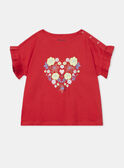 T-shirt com coração e bolsa KLARINETTE / 24E2PFN3TMCF503