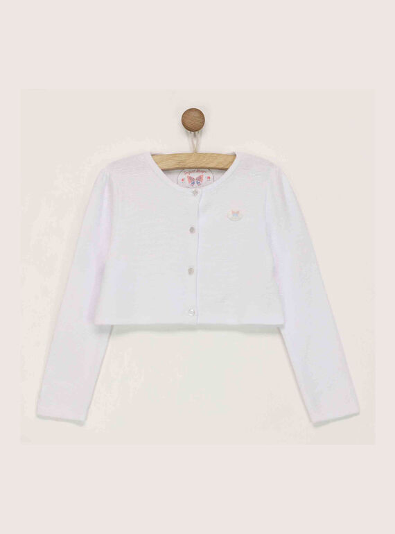 Cardigan branco RUBIVETTE / 19E2PFF2CAR001