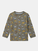 Pijama Dinossauro em jersey MUIDINAGE / 25E5PGE1PYJ626