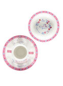 Kit refeição rosa e branco ROPASFILLE / 19EZLAX2KTR001