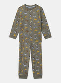 Pijama Dinossauro em jersey MUIDINAGE / 25E5PGE1PYJ626