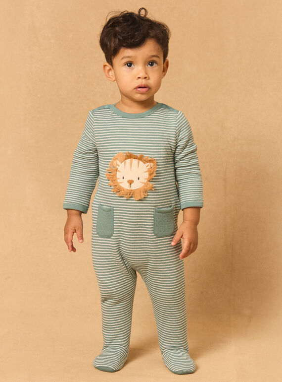 Babygrow de leão MEBAPTISTE / 25E5BGF2GRE202