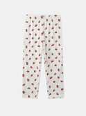 Pijama Pássaros em jersey MUICAETTE / 25E5PFE3PYJ114