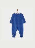 Babygro azul REMATHIS / 19E5BG72GRE216
