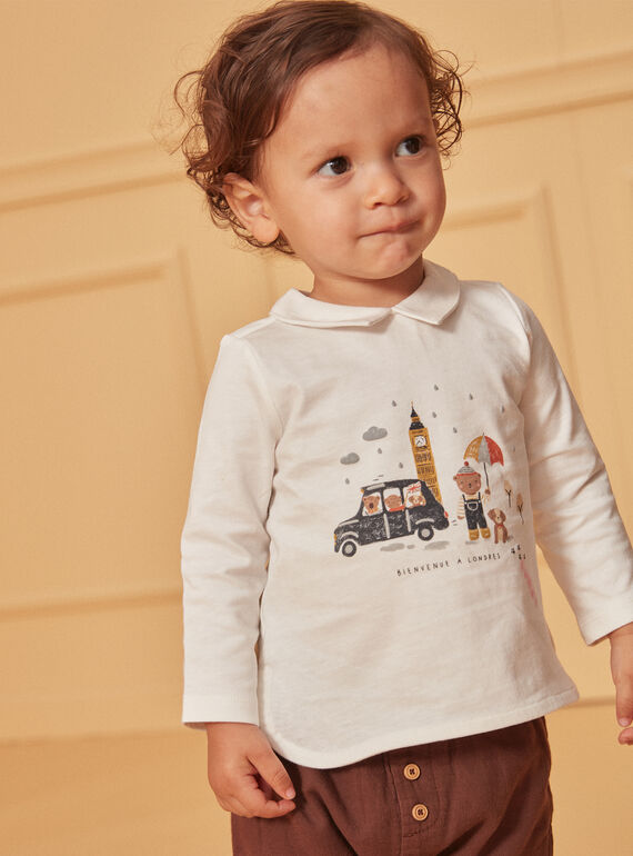 Polo de manga comprida estampado LAFRANKLIN / 24H1BGK1POL001