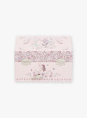 Caixa de música rosa com estampado de unicórnio e florido SMAPL0066 / 23J7GM73BAM099