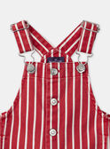 Red DUNGAREES MAJULIEN / 25E1BGJ1SAL050