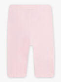 Calças de treino rosa-algodão-doce bebé menina CADALICE / 22E1BFB1JGBD315