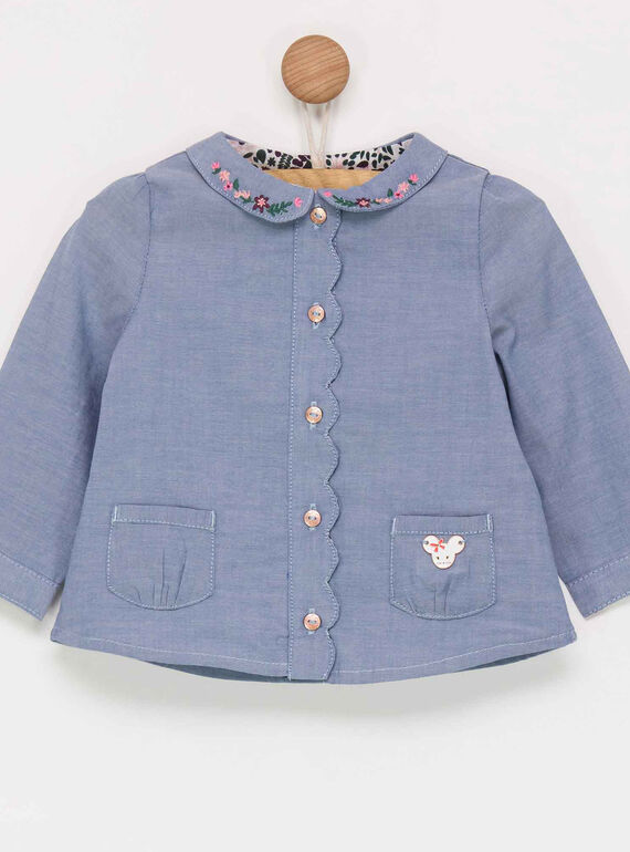Blue denim Blouse PALILA / 18H1BFH1CHE704