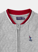 Grey KIDS CARDIGAN MOGILAGE / 25E3PGJ1GILJ920