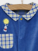 Babygro azul REMATHIS / 19E5BG72GRE216