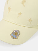Straw yellow HAT MLACAPAGE / 25E4PGK1CHA104