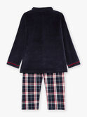 Conjunto pijama de Natal azul-marinho em veludo GLUSKIAGE / 23H5PGG3PYJ713