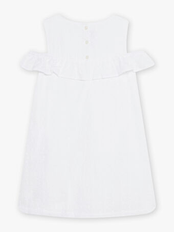 Vestido branco menina CYCLIMETTE / 22E2PF32ROB000