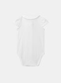 Body cru com gola bordada  KAFAUSTINE / 24E1BFL1BOD001