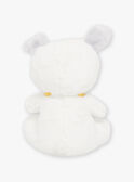 Peluche Cão amarelo e branco SMAPE0090CHIEN / 23J7GM41DO2099