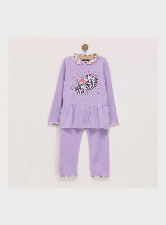 Pijama malva REJUSETTE / 19E5PF75PYJ328
