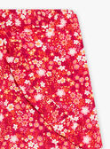 Calções fúcsia com estampado florido menina CAUSHOETTE 1 / 22E2PFT3SHO304
