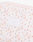 Estojo nascimento rosa claro estampado florido FONTAINA / 23E0AF61TRN321
