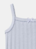 Water blue BODYSUIT TANK TOP x2 MEJULIETTE / 25E5BF41DEK213