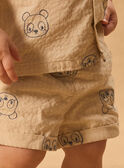 Light beige SHORTS MAYANIS / 25E1BGR1SHO806