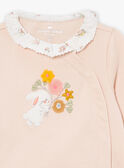 Conjunto parte de cima e calças rosa-claro LORAINE / 24H0NF25ENSD322