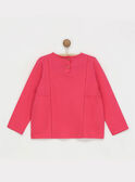 T-Shirt mangas compridas rosa RADITETTE / 19E2PF62TMLD301