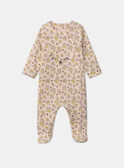 Babygrow em moletão floral MEAMELIE / 25E5BFF3GRE413
