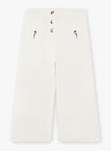 Calças de ganga wide legs cru menina CILOUETTE / 22E2PF81PAN001